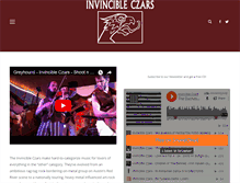 Tablet Screenshot of invincibleczars.com